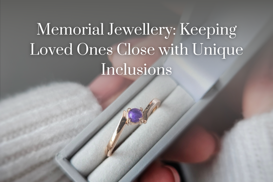 memorial jewellery and unique inclusions