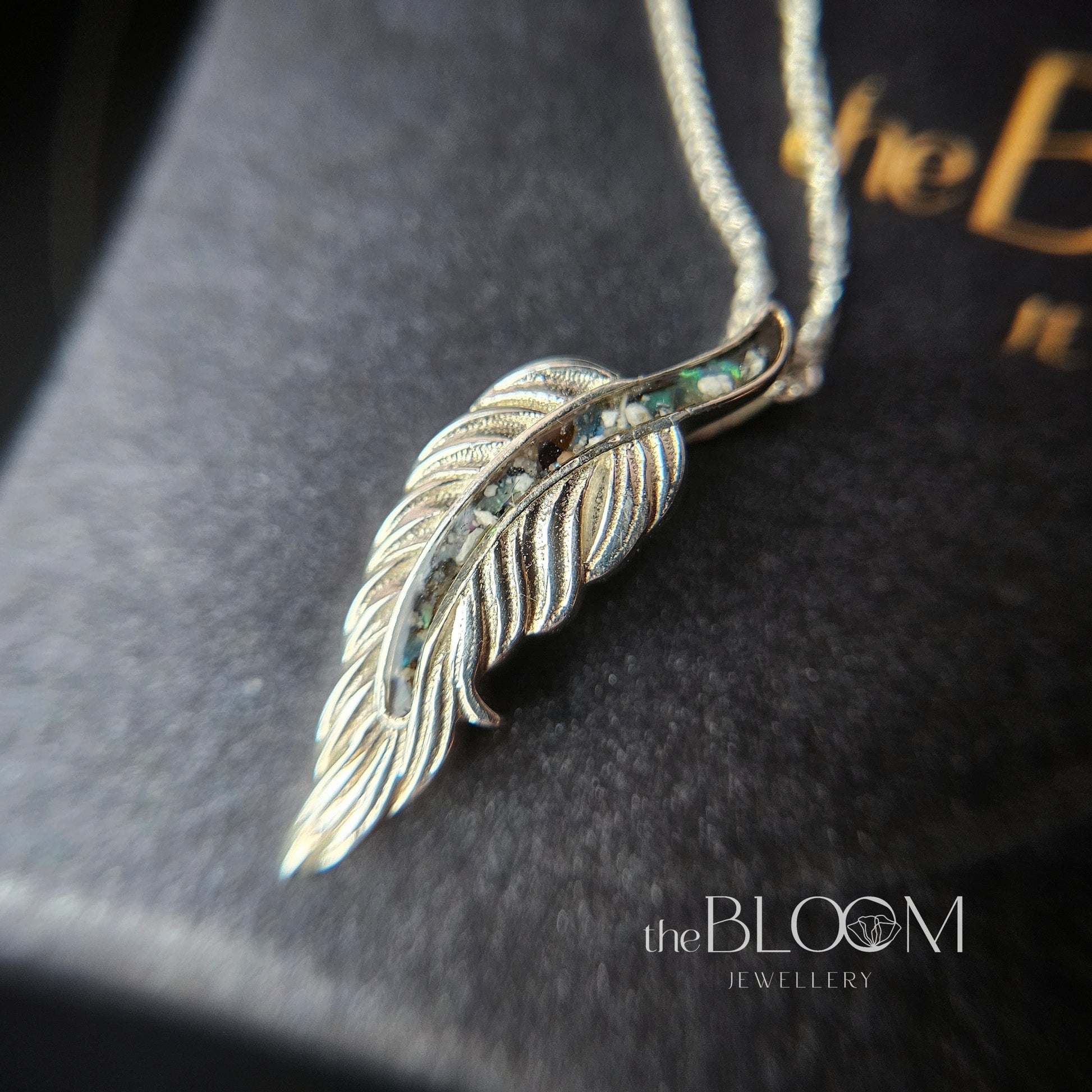 Feather necklace