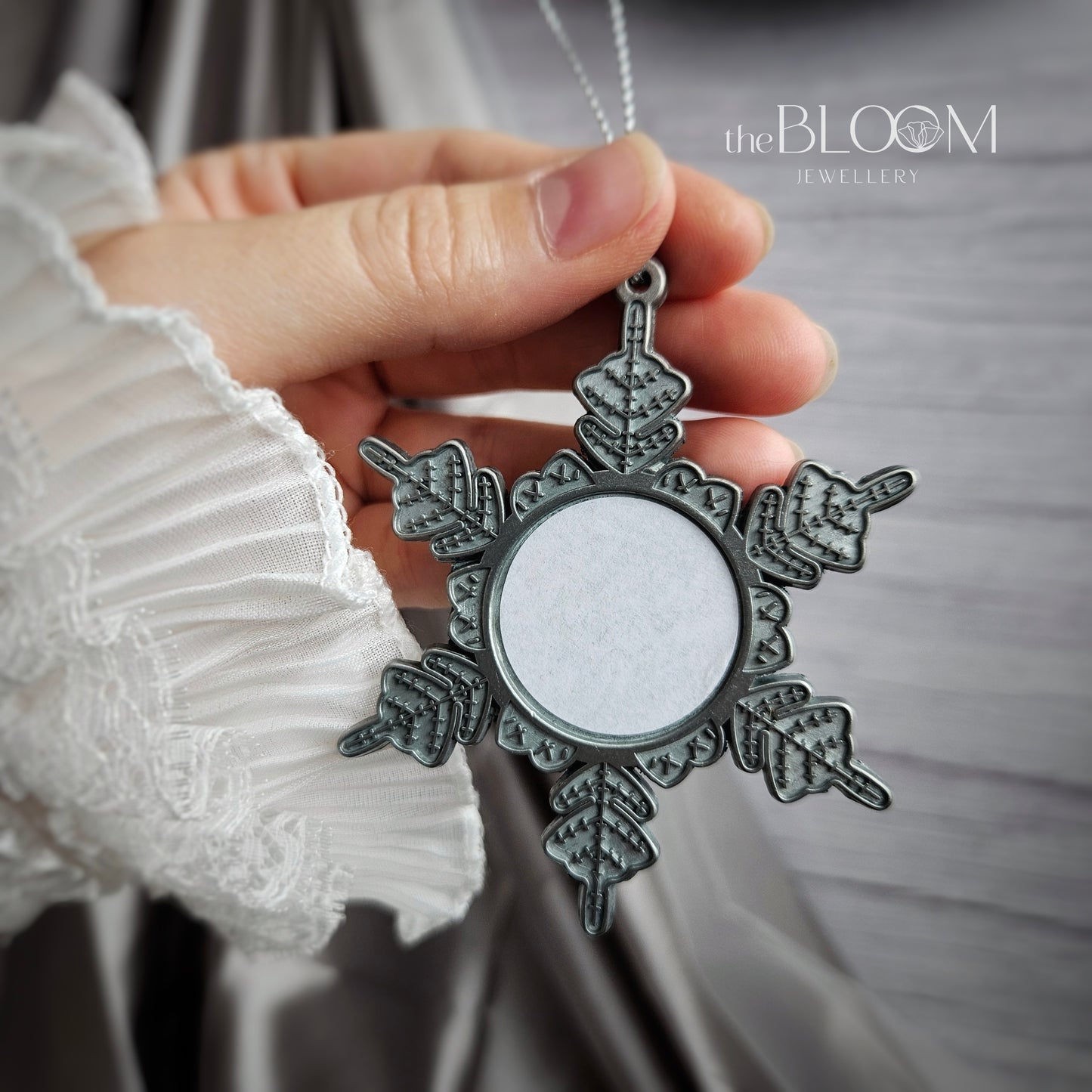 Snowflake Memorial Ornament