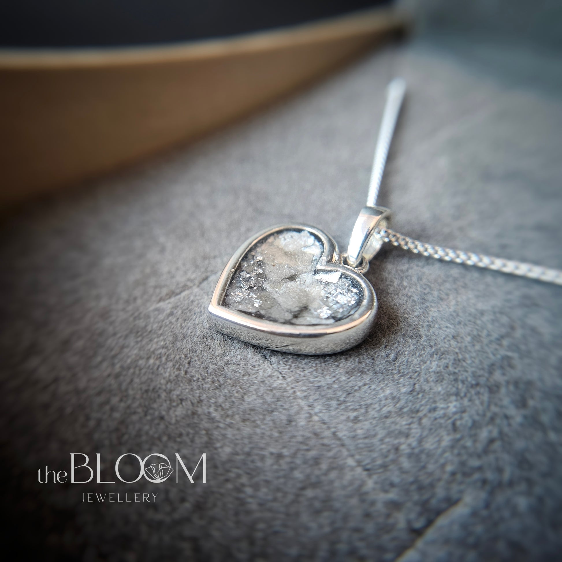 heart pendant for ashes