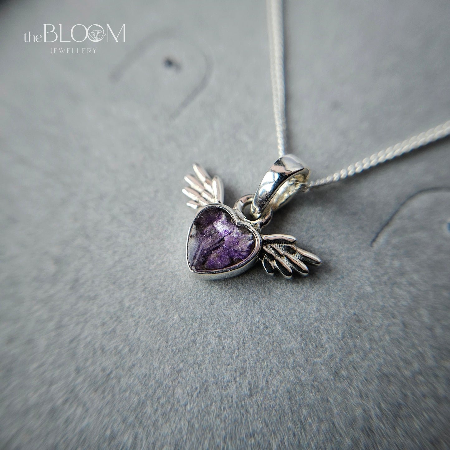 angel heart necklace