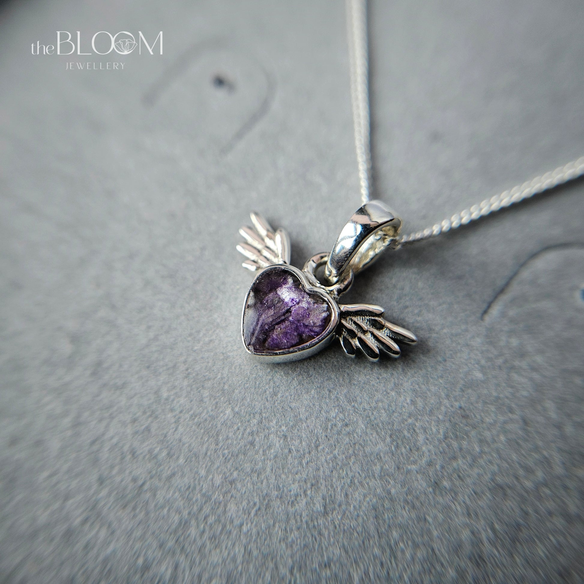 angel heart necklace