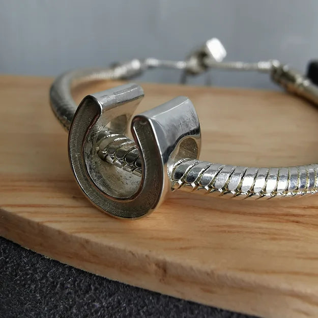 bracelet charm for horse ashes