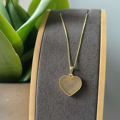 heart memorial necklace