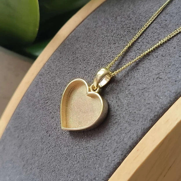 heart keepsake necklace