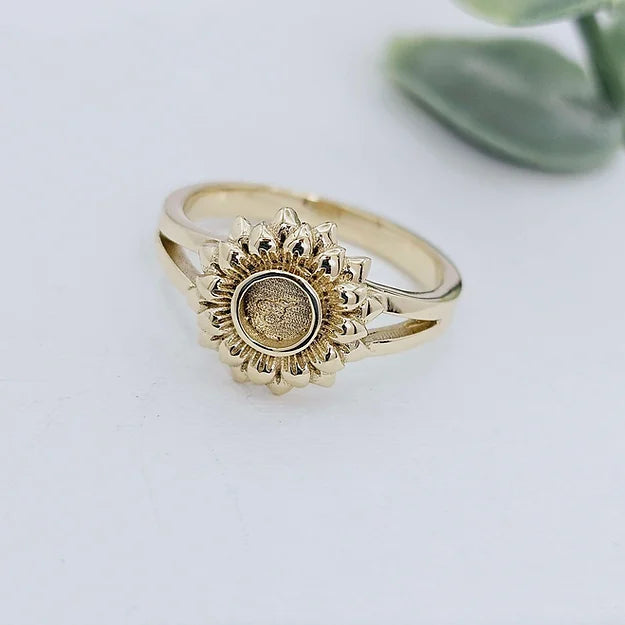 cremation ashes gold jewellery