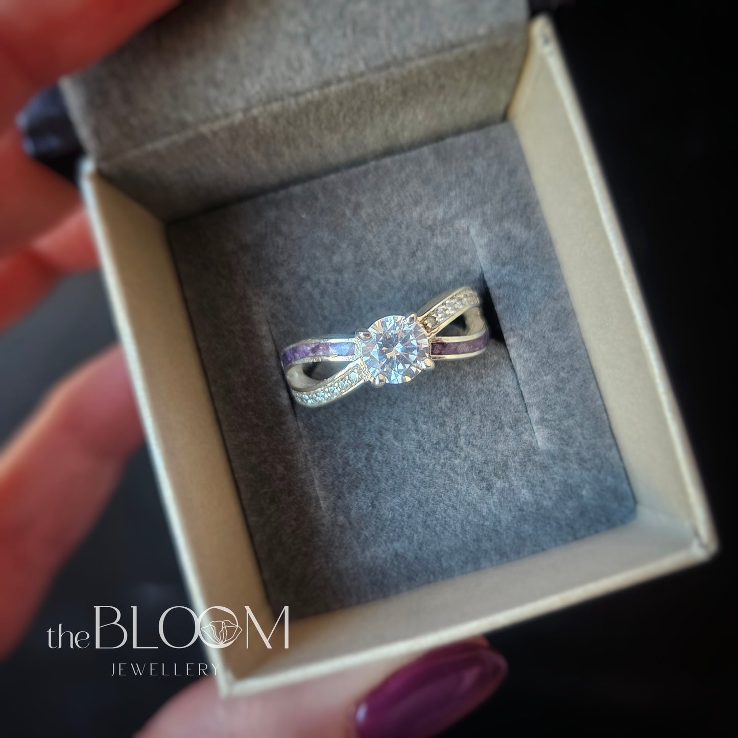 sparkly ring