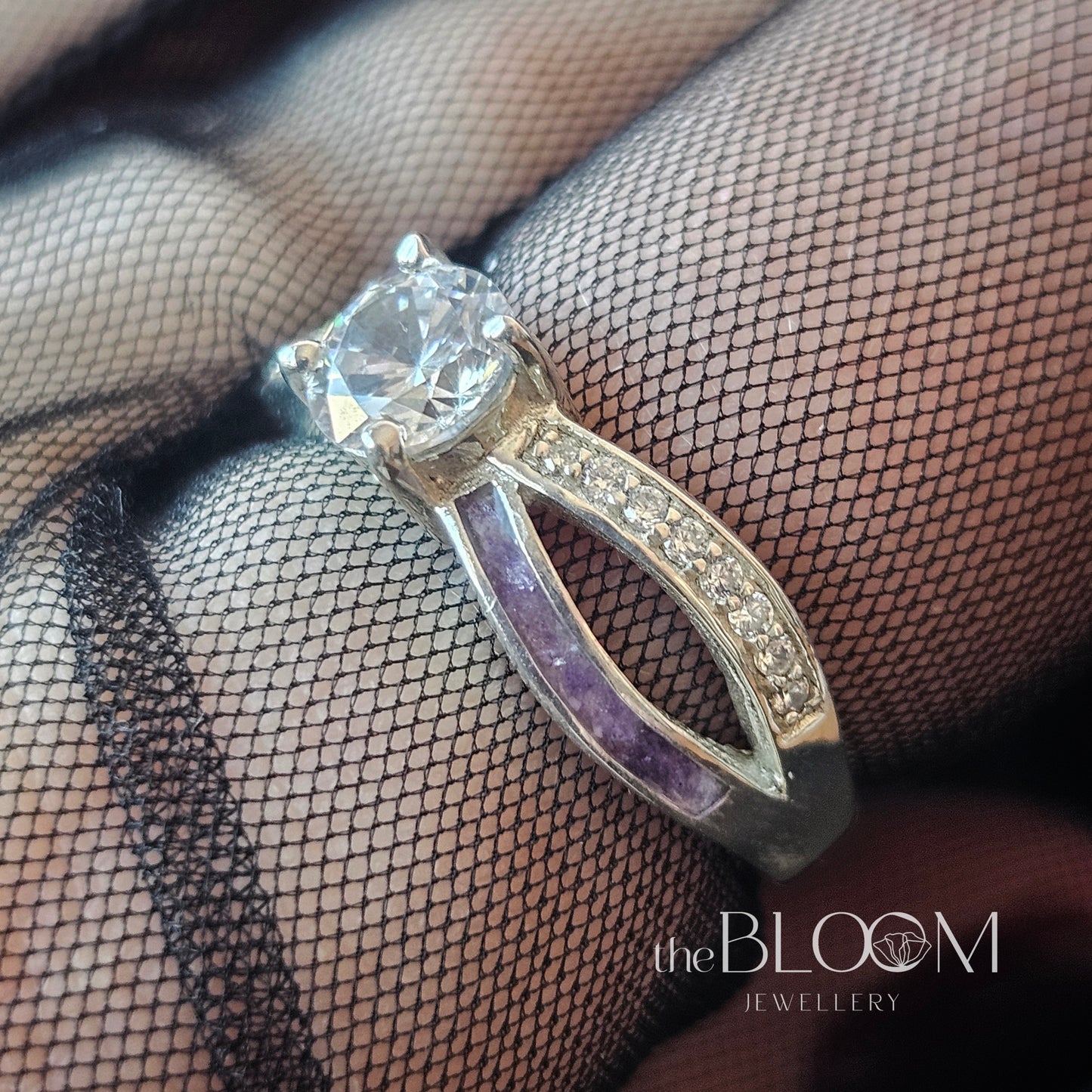 silver elegant ring