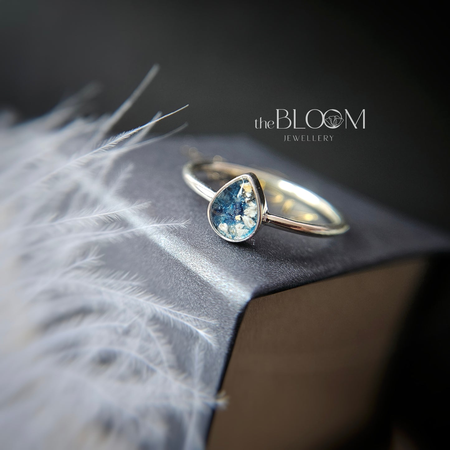 droplet keepsake ring