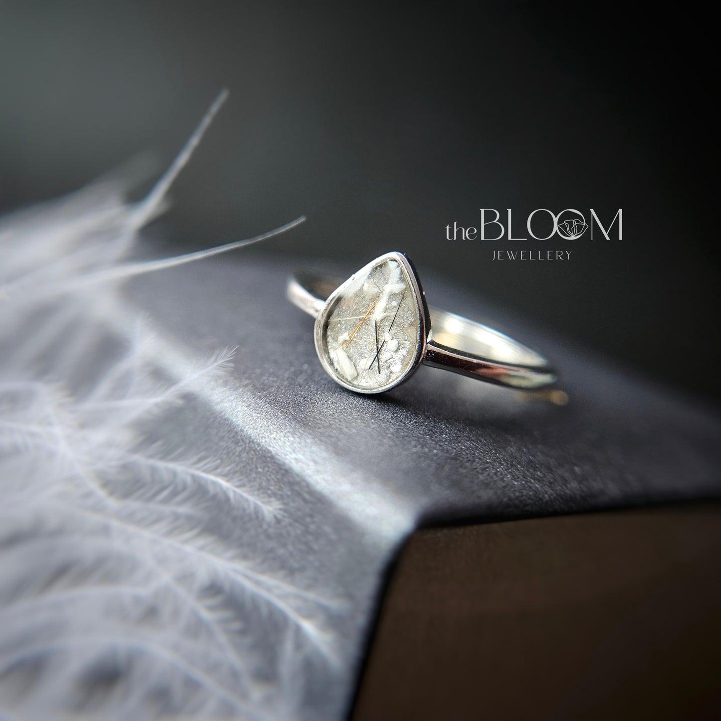 droplet keepsake ring