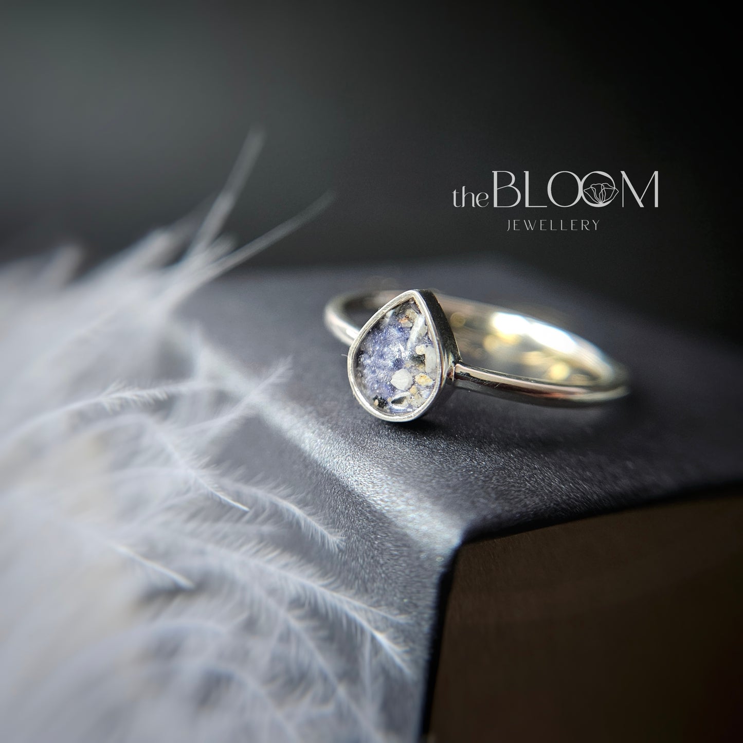 droplet keepsake ring