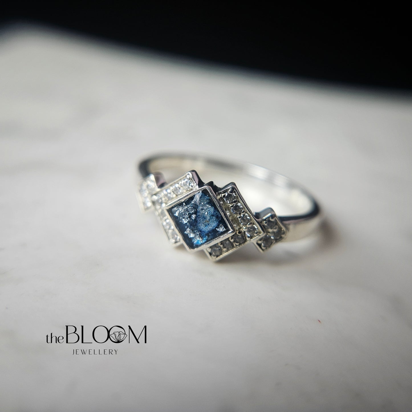 elegant ring for ashes