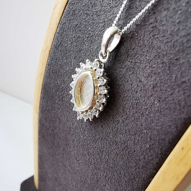 memorial ashes necklace