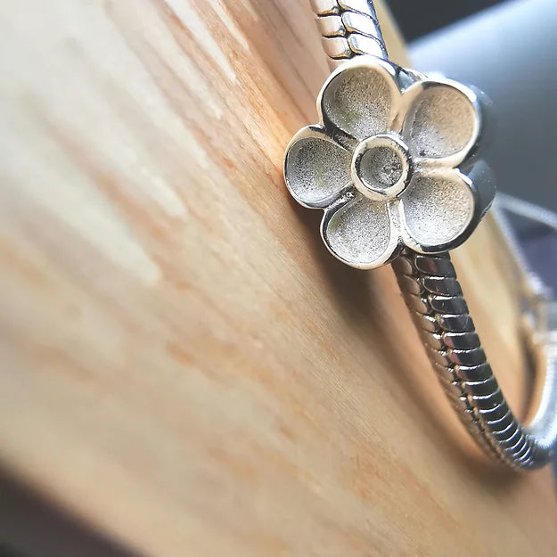 flower memorial charm