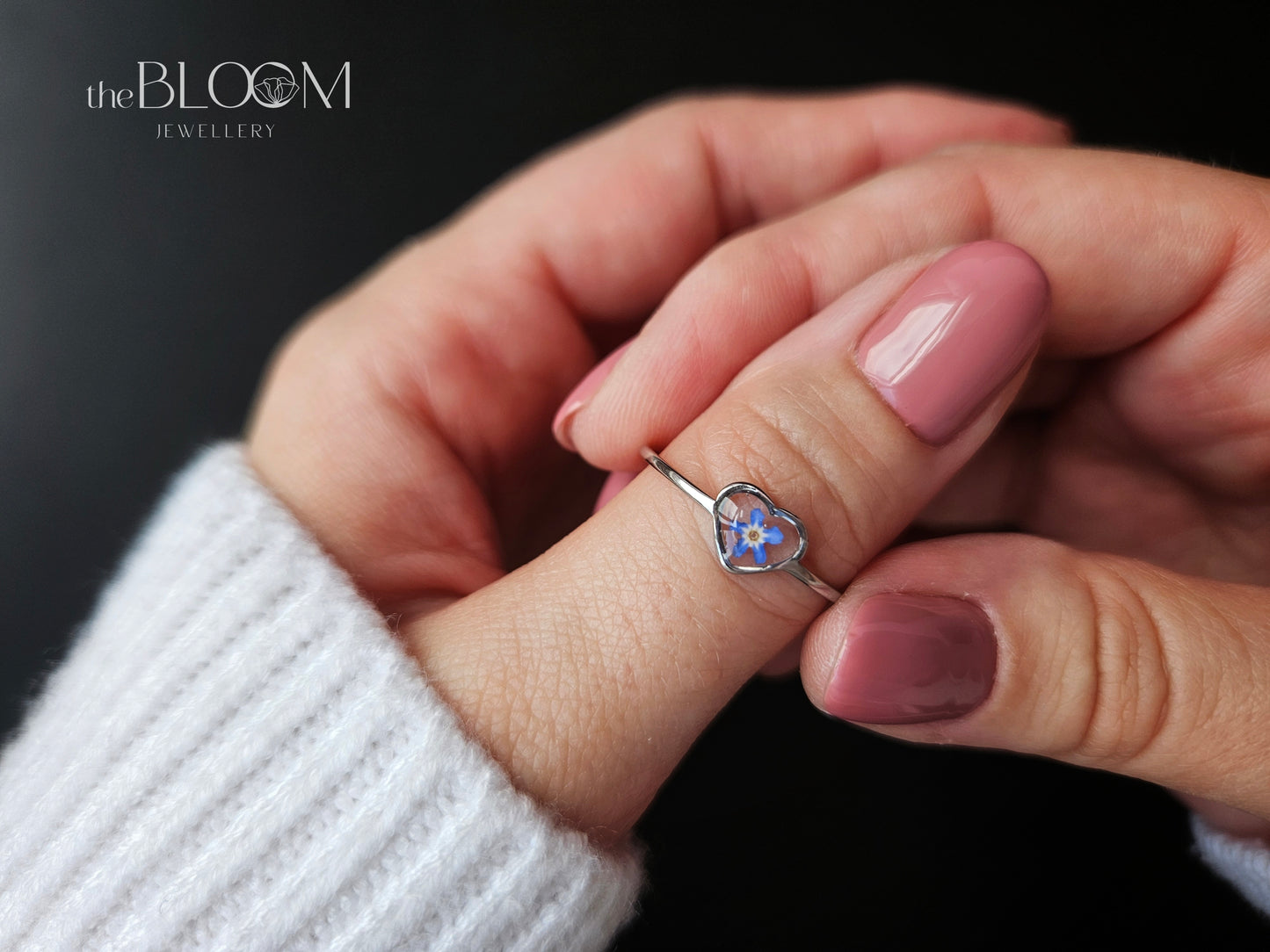 Heart Ring Stainless Steel