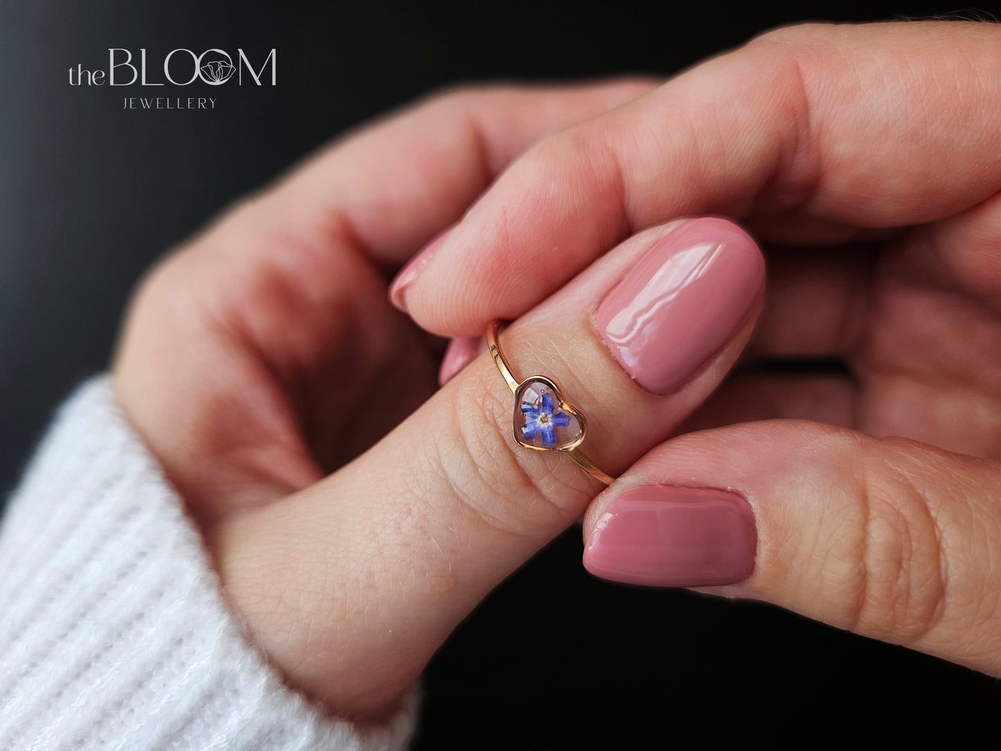 Rose Gold Heart Ring