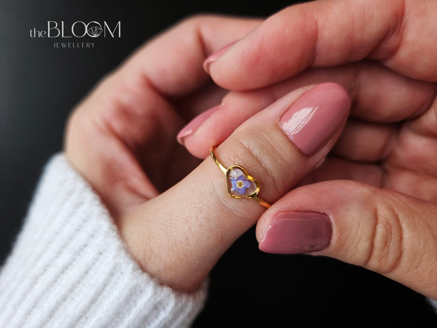 Gold Plated Heart Ring