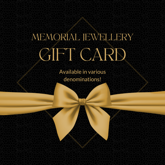 Memorial Jewellery Gift Card