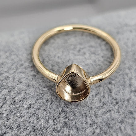 teardrop keepsake ring