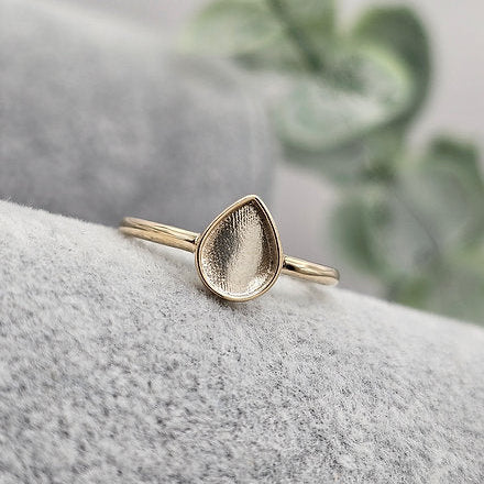 teardrop keepsake ring