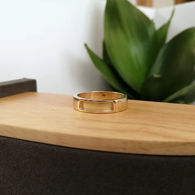 gold ring for ashes