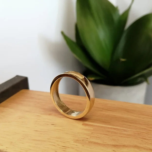 gold ring for ashes