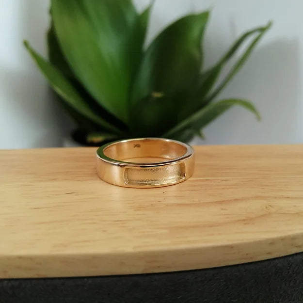 gold ring for ashes