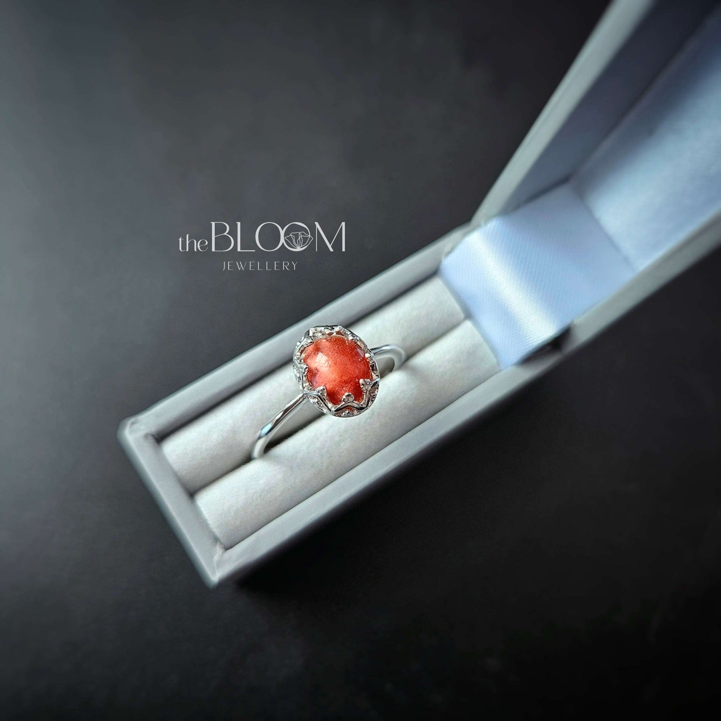 Oval Ring for Cremation Ashes