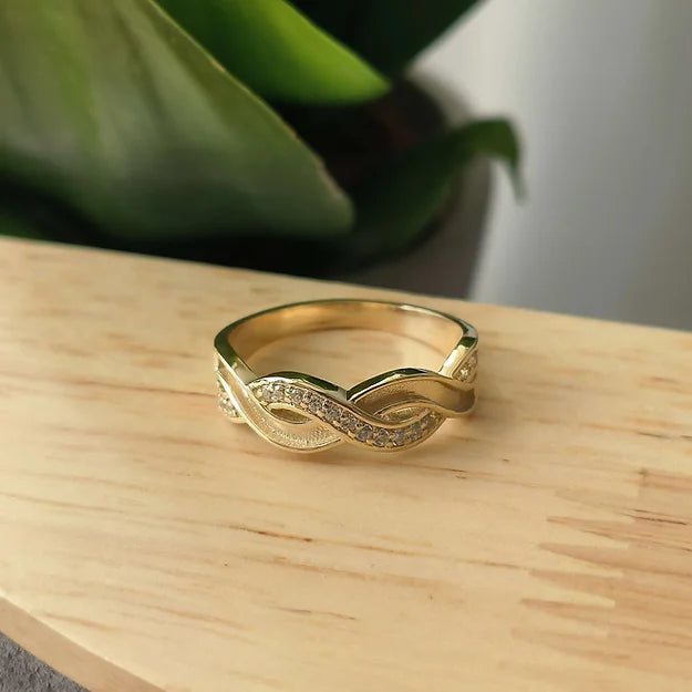 gold ring for ashes