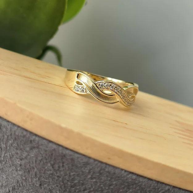 gold ring for ashes