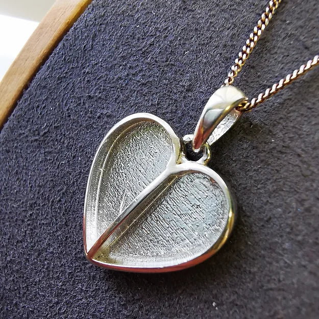 memorial heart necklace