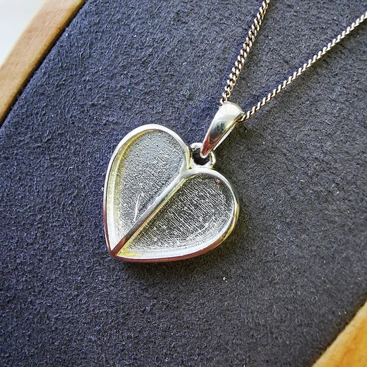 memorial heart necklace