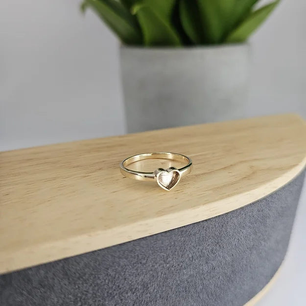 heart ring for ashes