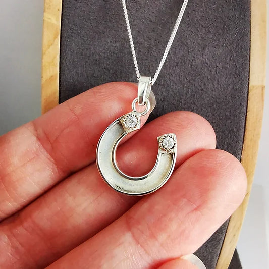 horse loss memorial necklace