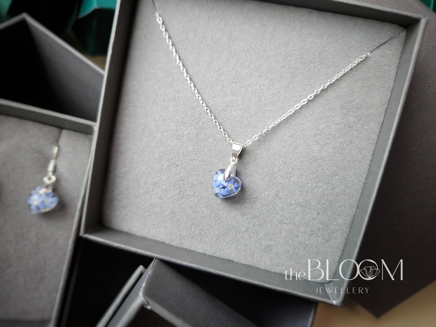 forget me not necklace
