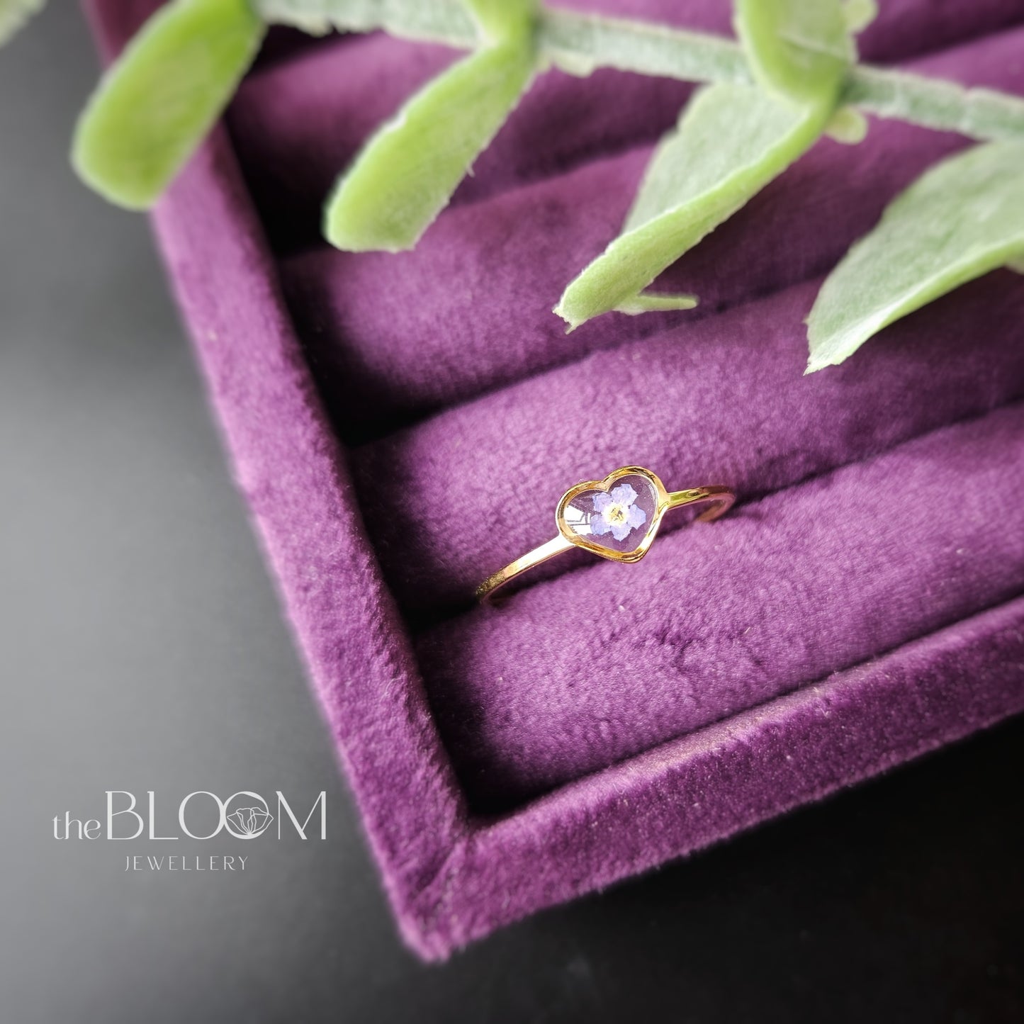 Gold Plated Heart Ring