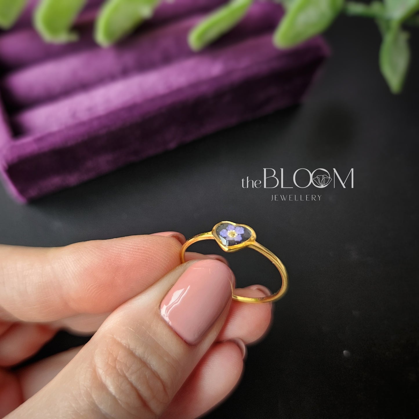 Gold Plated Heart Ring