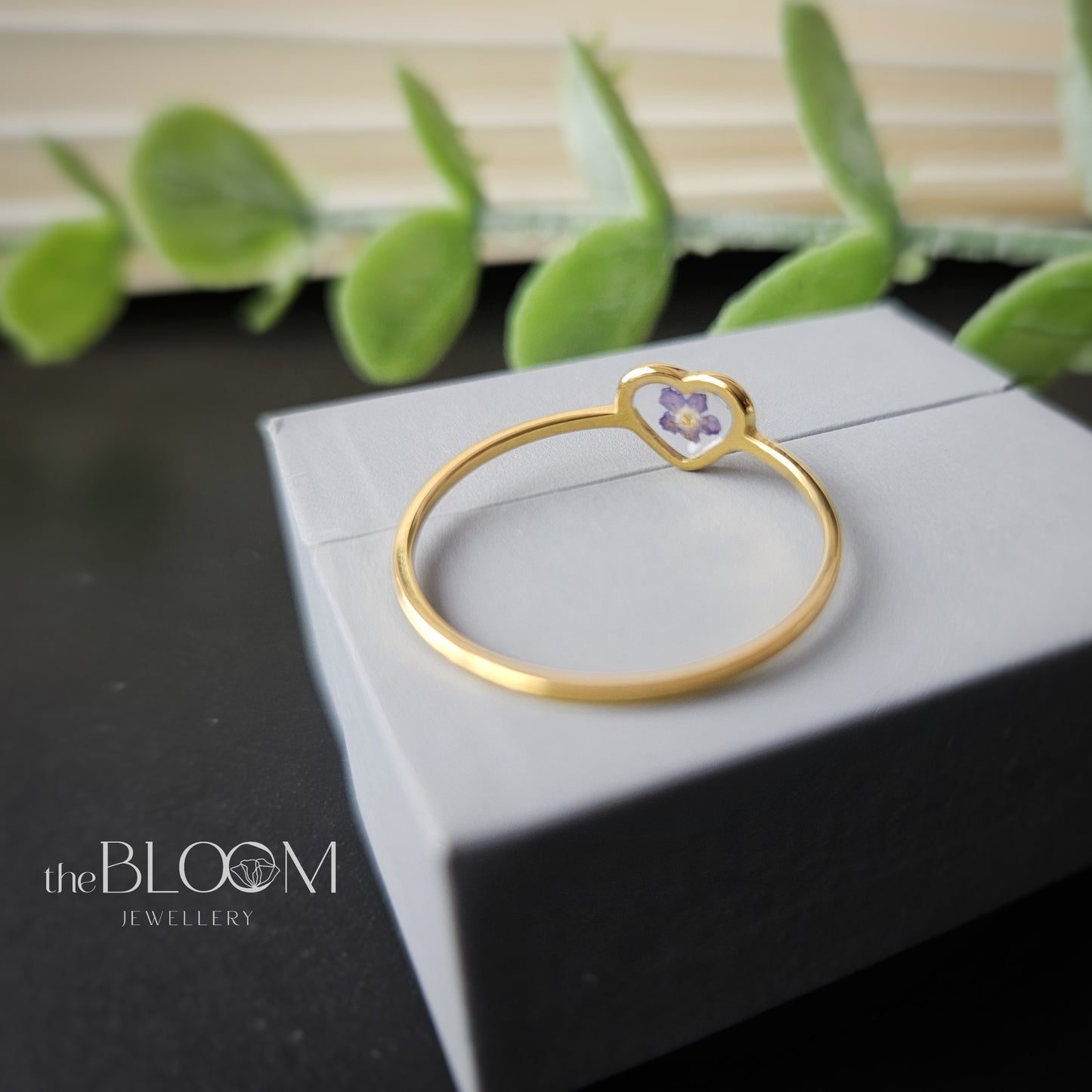 Gold Plated Heart Ring