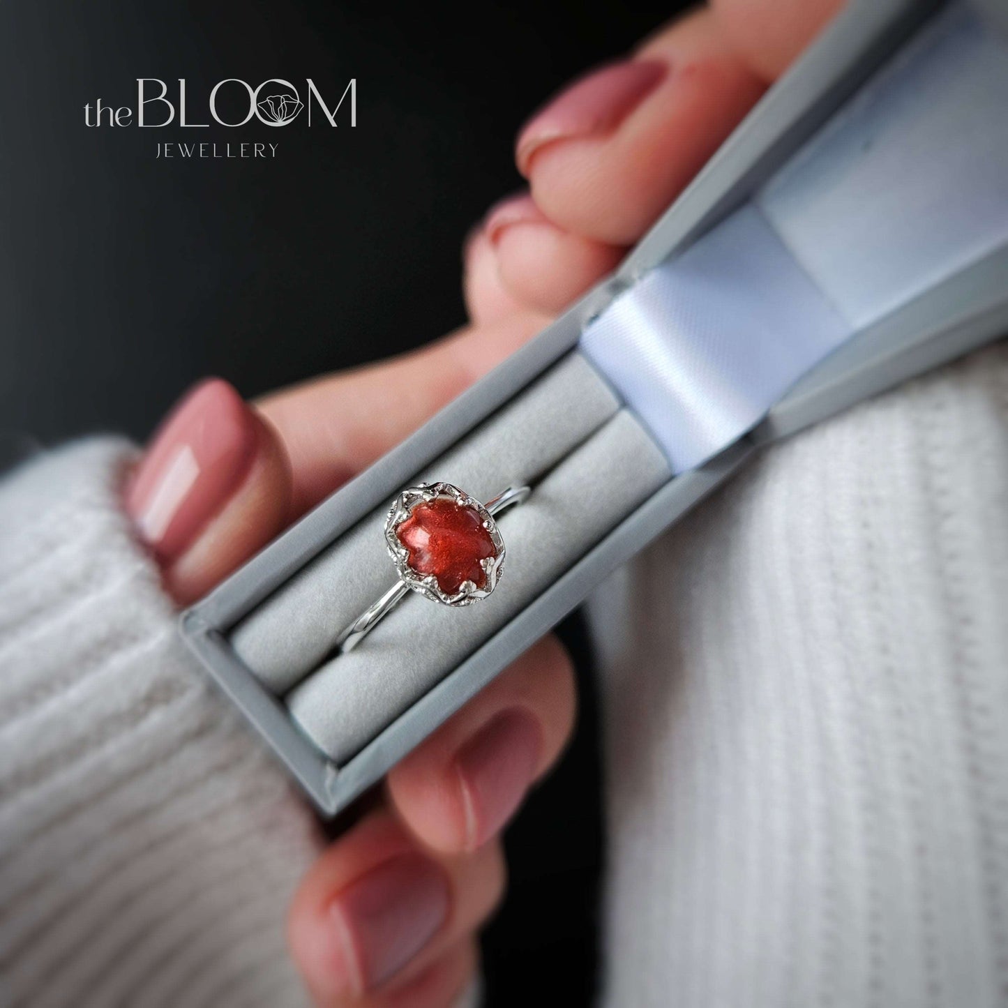 Oval Ring for Cremation Ashes