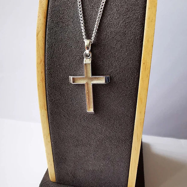 memorial cross pendant