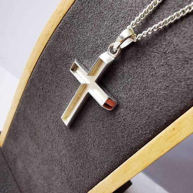 memorial cross pendant