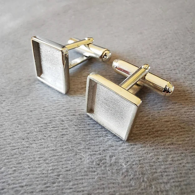 square memorial cufflinks