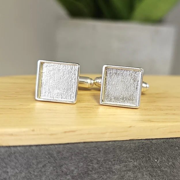 square memorial cufflinks