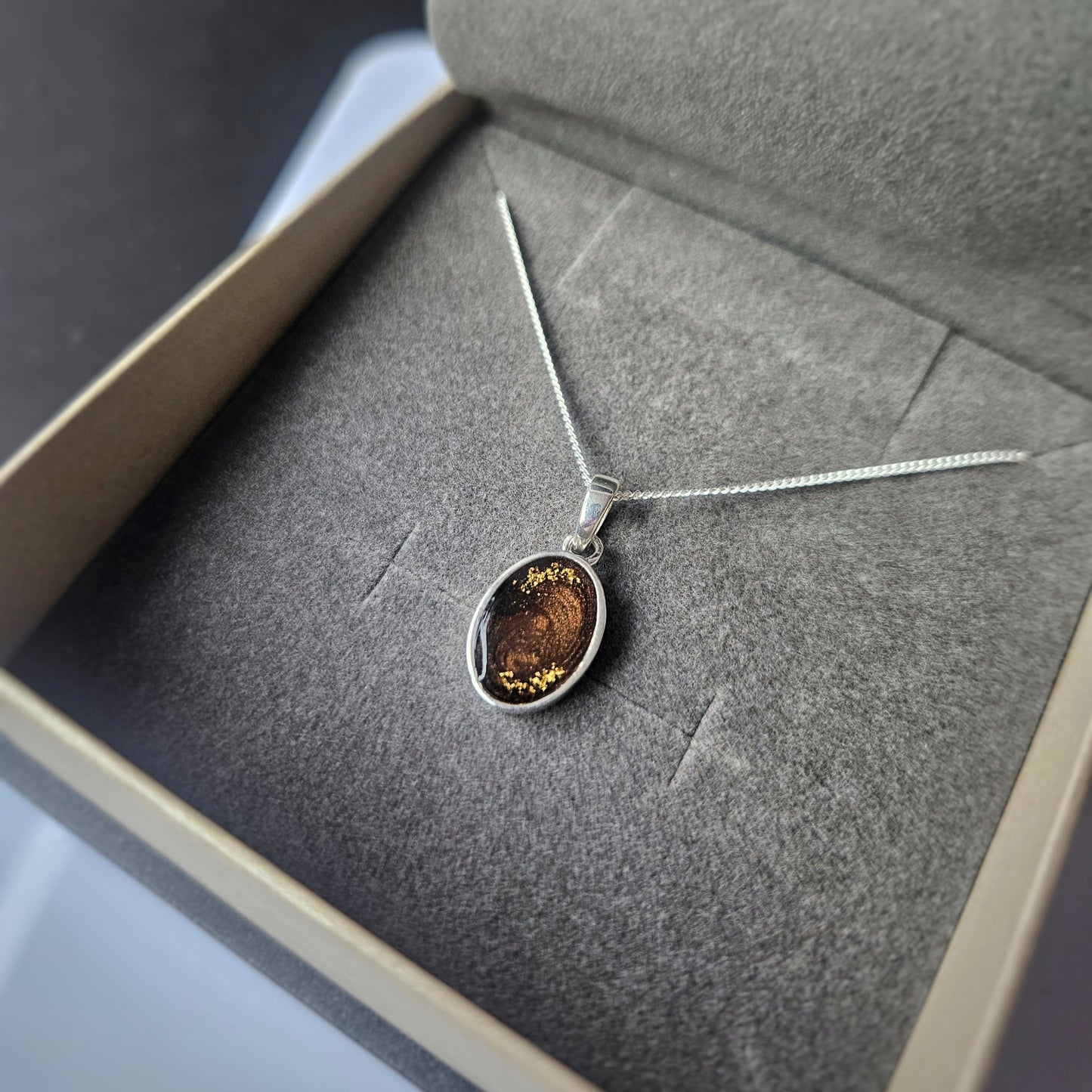 simple memorial necklace