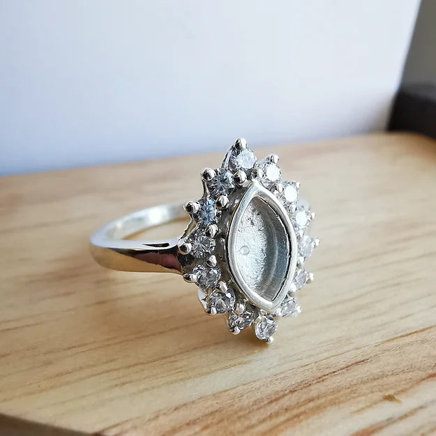 memorial silver ring