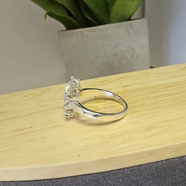 memorial silver ring