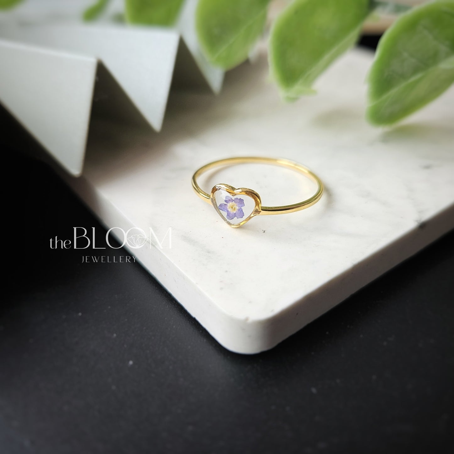 Gold Plated Heart Ring