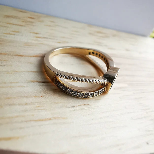 memorial ring for pet fur