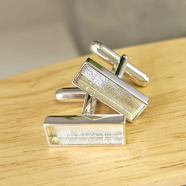 oblong cufflinks