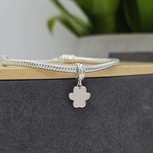 pawprint dangle charm
